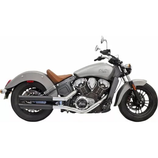 IZPŪTĒJS MUFFLERS 3" BLK SCOUT 17 FOR INDIAN SCOUT 60 ABS (TĒRAUDS)