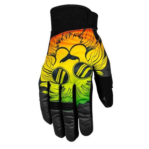 CIMDI RUSTY STITCHES GLOVES CLYDE V2 (RASTA)
