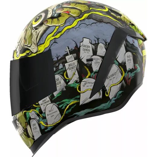 ĶIVERE AIRFORM™ DEAD SERIOUS MIPS® HELMET (ZAĻŠ)
