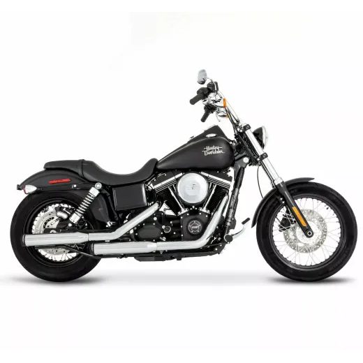 LABAIS MUFFLER 3" FXD 06-UP CH/BK FOR HARLEY DAVIDSON FLD 1690 (NĒRUSĒJOŠAIS TĒRAUDS)