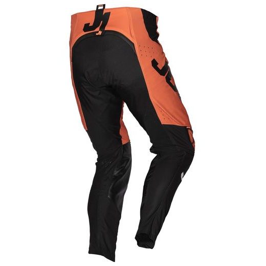 BIKSES JUST1 MX-PANTS J-FLEX YOUTH (MELNS, ORANŽA)