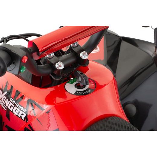 BĒRNU ELEKTRISKAIS KVADRICIKLS NITRO MOTORS 1200W 48V ECO AVENGER SNOWY TIRE XL SPORT 6"