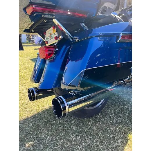 IZPŪTĒJS MUFFLERS 4.5"W/T 17+FLT C FOR HARLEY DAVIDSON FLHFB 1868 ABS