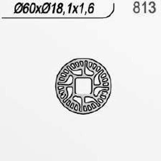 BREMŽU DISKS NG 813