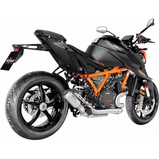 IZPŪTĒJS MUFFLER LV10 KTM 1290 SDR FOR KTM SUPER DUKE 1290 R ABS (NĒRUSĒJOŠAIS TĒRAUDS)