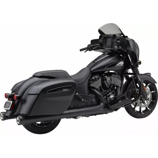 IZPŪTĒJS MUFFLERS NH INDIAN BLACK FOR INDIAN CHIEFTAIN 111 ABS