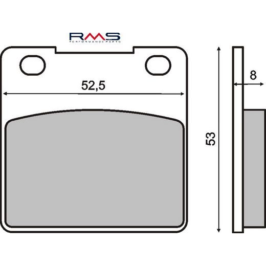 BREMŽU UZLIKAS RMS 225101190 ORGANISKS