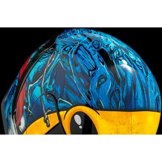 ĶIVERE AIRFORM™ BROZAK MIPS® HELMET (ZILS, DZELTENS)