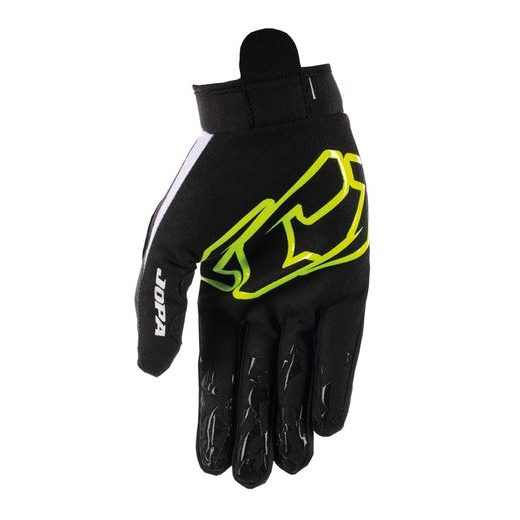 CIMDI JOPA MX-GLOVES MX-14 (MELNS, DZELTENS)