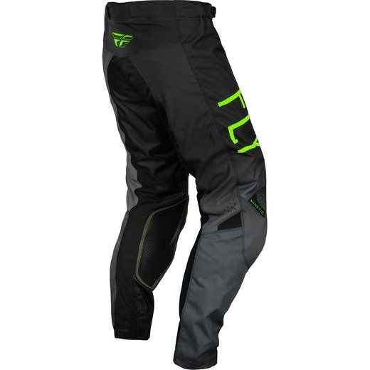 BIKSES FLY MX-PANTS KINETIC BOA YOUTH (MELNS, ZAĻŠ)