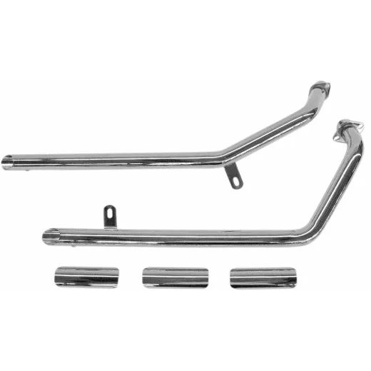 IZPLŪDES SISTĒMA BLVD DRAG PIPES VLX600 FOR HONDA VT 600 C (TĒRAUDS)