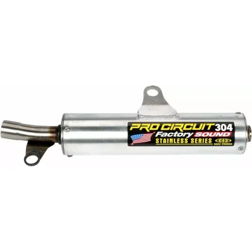 SILENCER STN.SILENC. RM/RMX 89-90 FOR SUZUKI RM 250 (NĒRUSĒJOŠAIS TĒRAUDS)