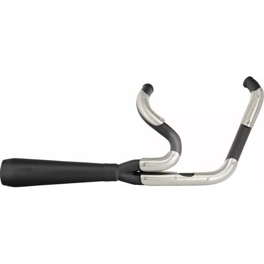 IZPLŪDES SISTĒMA EXH 2:1 ASLT BLK/SS 06-17 FOR HARLEY DAVIDSON FLD 1690