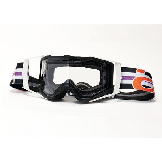 GOGGLES ARIETE 8K ENDURO 14960-EOV DOUBLE CLEAR LENS ORANŽS