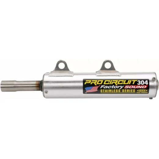 SILENCER MUFFLER S/S KDX200 FOR KAWASAKI KDX 200 (NĒRUSĒJOŠAIS TĒRAUDS)