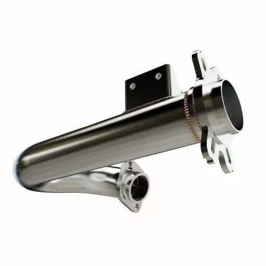 GALVENE HEADPIPES AND COLLECTORS FOR CF MOTO CFORCE 500 4X4 (304 NERŪSĒJOŠAIS TĒRAUDS)