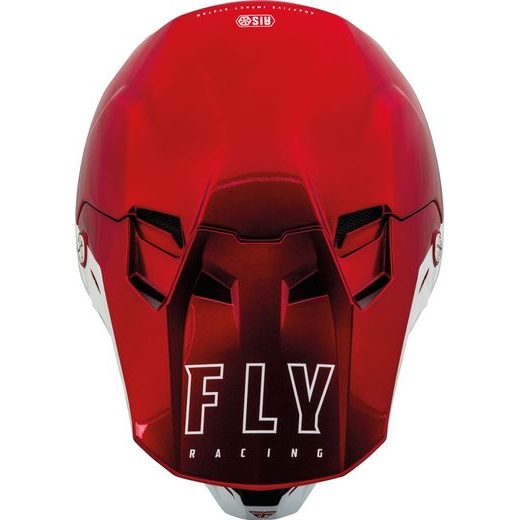 ĶIVERE FLY HELMET FORMULA CC CENTRUM (SARKANS, BALTS)