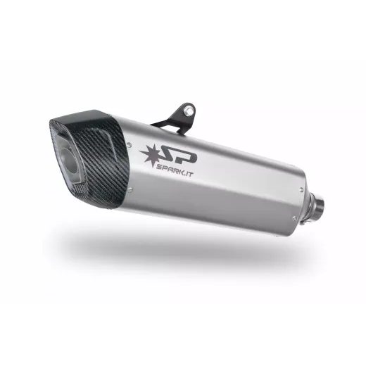 LABAIS MUFFLER FIGHTER EVO TIT ECE TRI TIGER 900 FOR TRIUMPH TIGER 900 ABS (OGLEKĻA ŠĶIEDRA)