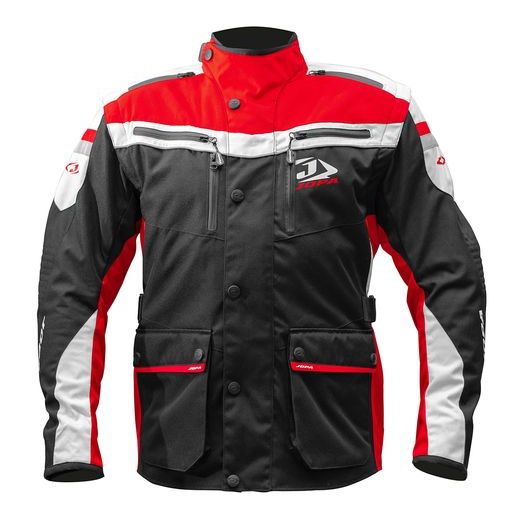 JAKA JOPA ENDURO JACKET IRON (MELNS, SARKANS)