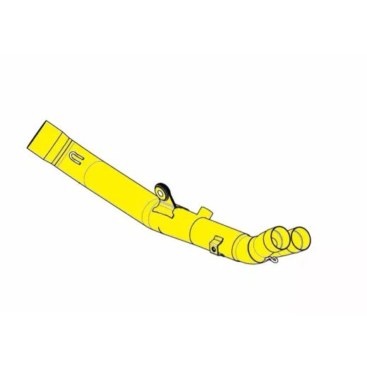 LINK CAURULE MID, LINK & Y PIPE FOR HONDA CRF 1100 L ABS (NERŪSĒJOŠAIS TĒRAUDS)