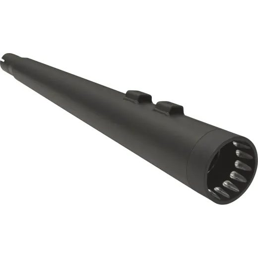 IZPŪTĒJS MUFFLERS 4" MEGAPHONE | FLT 18-24 - BLACK FOR HARLEY DAVIDSON FLH 1868 ABS