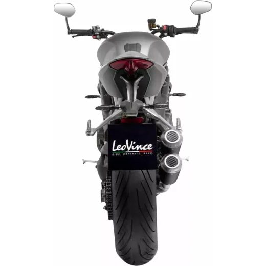IZPŪTĒJS MUFFLER LV10 SPEED 12 BK FOR TRIUMPH SPEED TRIPLE 1200 RR ABS (NĒRUSĒJOŠAIS TĒRAUDS)