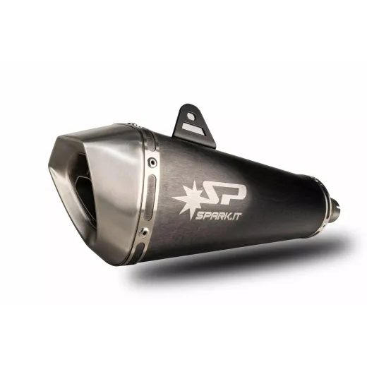 LABAIS MUFFLER KONIX TIT DARK ECE HON X-ADV FOR HONDA X-ADV 750 ABS (NĒRUSĒJOŠAIS TĒRAUDS)