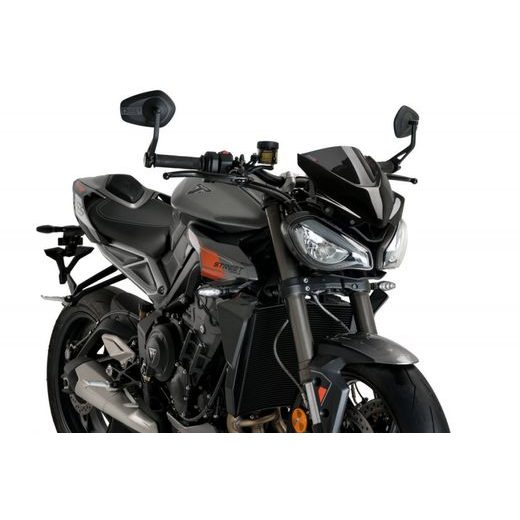 VĒJSTIKLS PUIG NEW GEN. SPORT 21592F DARK SMOKE