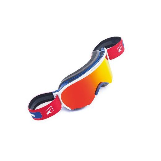 GOGGLES ARIETE WABI 14980-RABR RED MULTILAYER LENS RED/BLUE