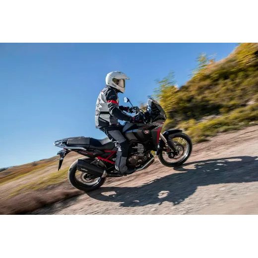 IZPŪTĒJS MUFFLER LV12 BK HONDA FOR HONDA CRF 1100 L ABS (OGLEKĻA ŠĶIEDRA)