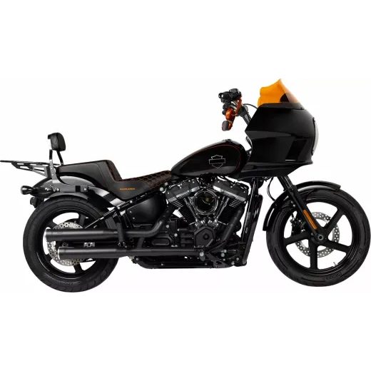 IZPŪTĒJS MUFFLERS RPT BLK SFT 18+ FOR HARLEY DAVIDSON FLFB 1750 ABS