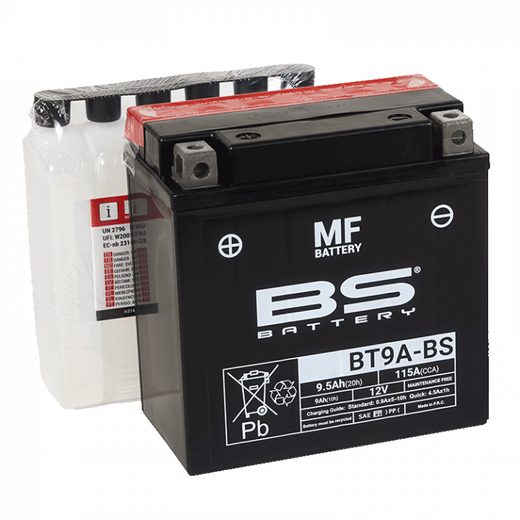 SLĒGTA TIPA AKUMULATORS BS-BATTERY BT9A-BS