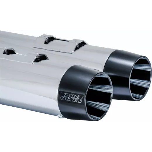 IZPŪTĒJS EXHAUST MUFFLERS BLACKBIRD 450 CHROME FOR HARLEY DAVIDSON FLH 1868 ABS