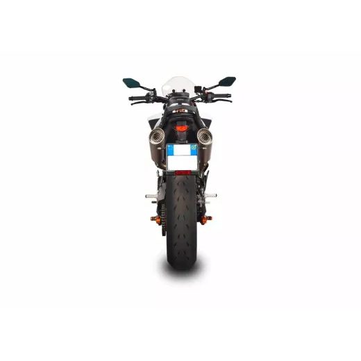 KREISAIS, LABAIS, TOP EXH KTM 790DUKE GRID-O FOR KTM DUKE 790 ABS (TITĀNS)