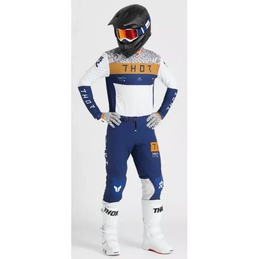 CIMDI SPORTMODE BRAVO GLOVES (BALTS, PELĒKS, ZILS)