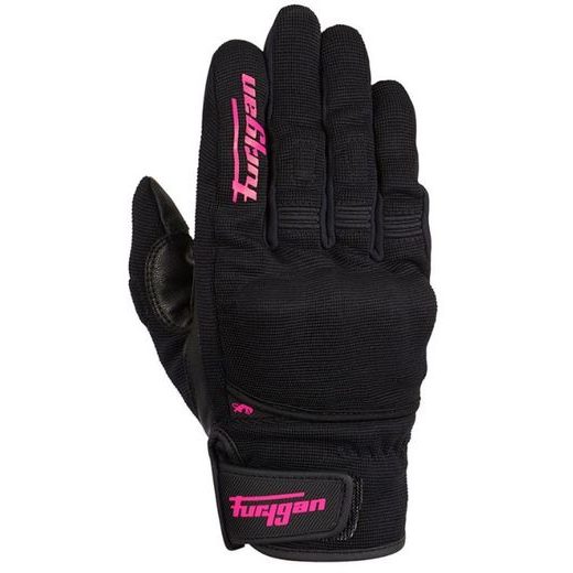 CIMDI FURYGAN GLOVES JET LADY D3O (MELNS, ROZĀ, SIEVIEŠU)