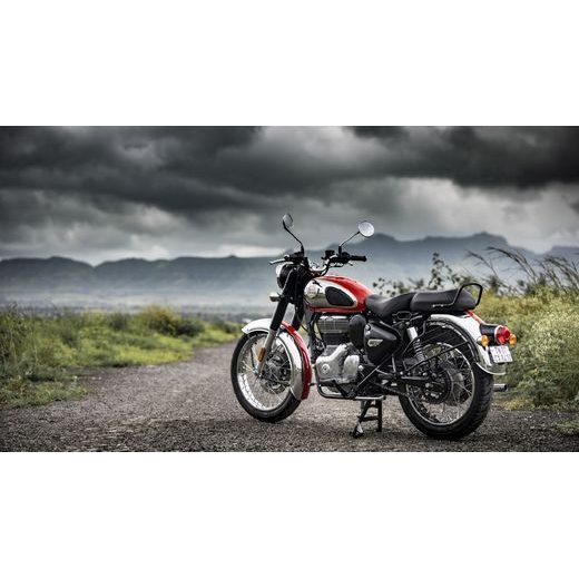 MOTOCIKLS ROYAL ENFIELD CLASSIC 350 CHROME RED