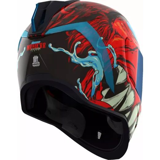 ĶIVERE AIRFORM™ MANIK'RR MIPS® HELMET (SARKANS, ZILS)