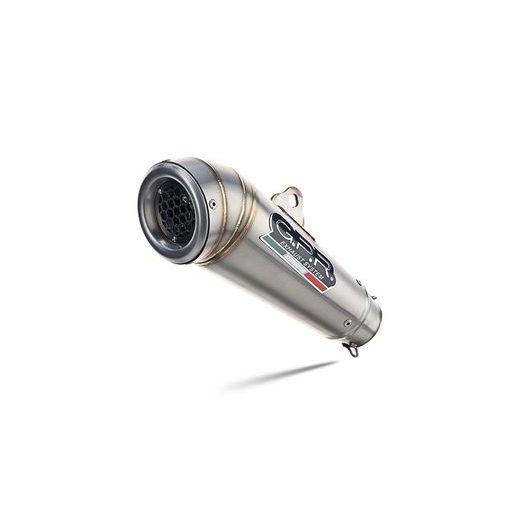 SLIP-ON EXHAUST GPR POWERCONE EVO E5.K.168.PCEV BRUSHED STAINLESS STEEL