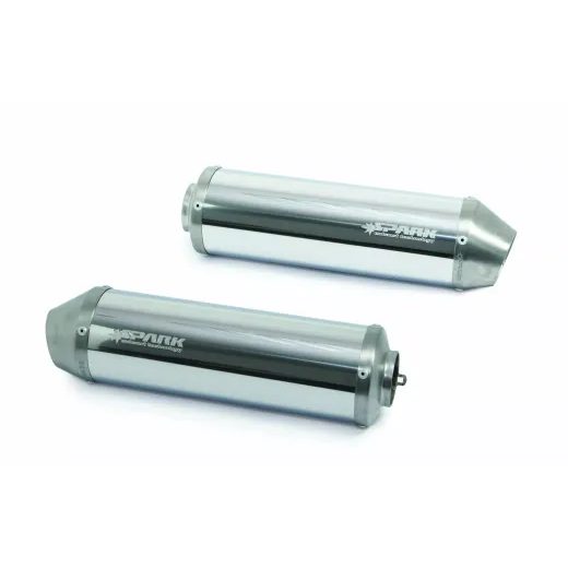 KREISAIS, LABAIS EXH MNST696/796/1100 RND SS FOR DUCATI MONSTER 1100 (NĒRUSĒJOŠAIS TĒRAUDS)