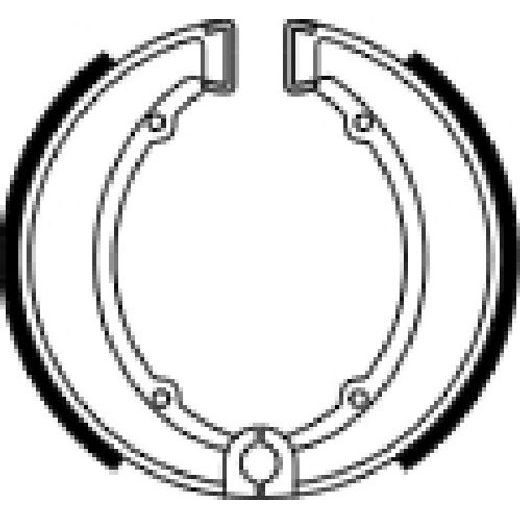 BREMŽU LOKI FERODO 225129221