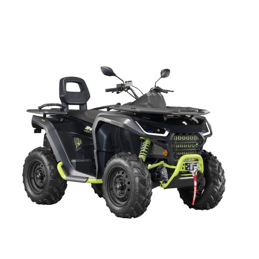 KVADRACIKLS SEGWAY SNARLER 600 L EPS T3B MELNS ZAĻŠ