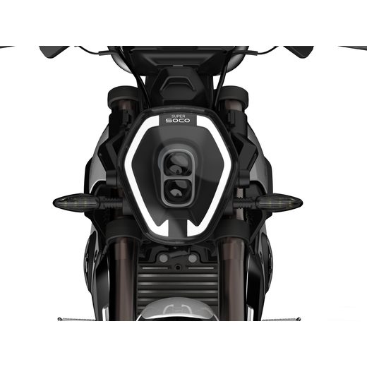 ELEKTRISKAIS MOTOROLLERIS SUPER SOCO TSX PELĒKS