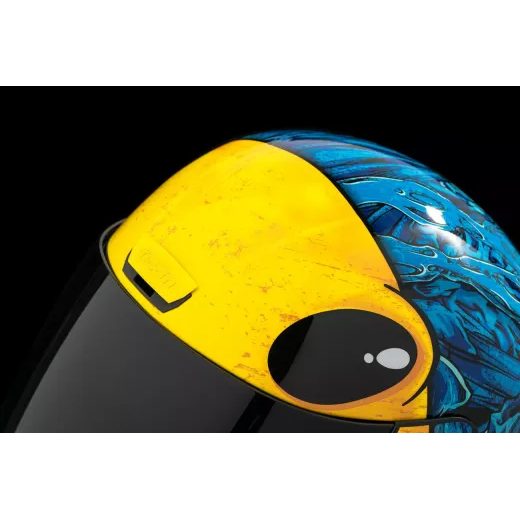 ĶIVERE AIRFORM™ BROZAK MIPS® HELMET (ZILS, DZELTENS)