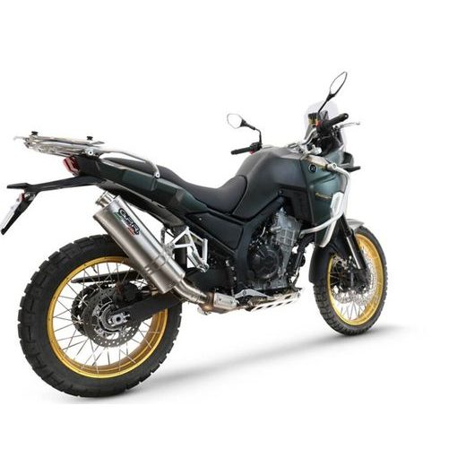 SLIP-ON EXHAUST GPR DUNE TRIOVALE TITANIO KOV.1.DUNE TITĀNA INCLUDING REMOVABLE DB KILLER AND LINK PIPE