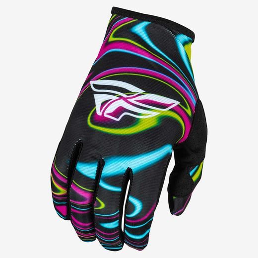 CIMDI FLY MX-GLOVES LITE (MELNS, ROZĀ)