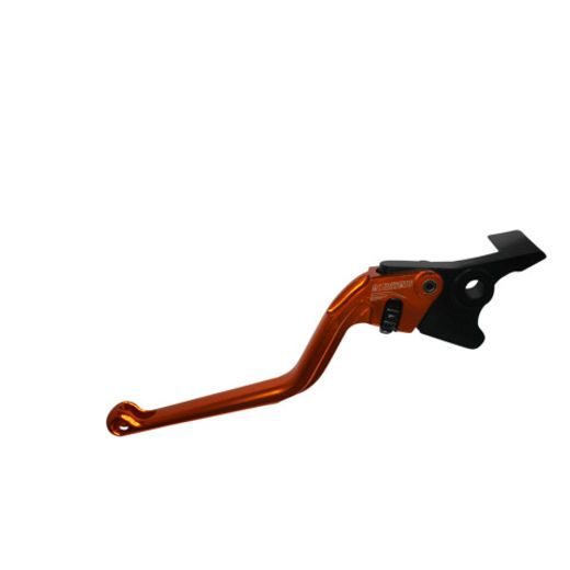 SAJŪGA SVIRA ACCOSSATO FIXED CNC-WORKED ALUMINIUM, ORANGE