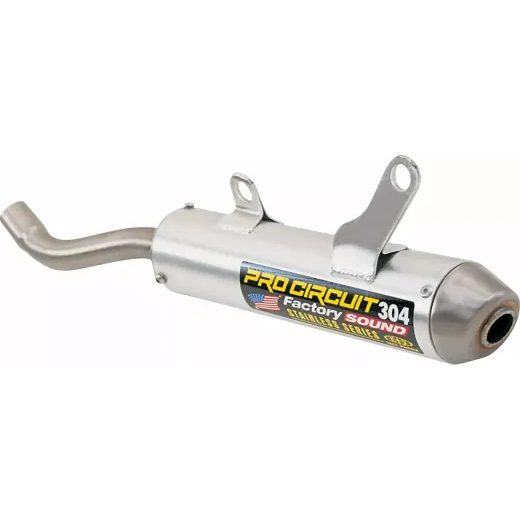 SILENCER STN. SILENC. KX125 88-89 FOR KAWASAKI KX 125 F (NĒRUSĒJOŠAIS TĒRAUDS)