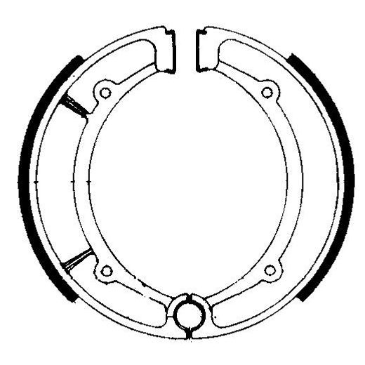 BREMŽU LOKI FERODO 225129036