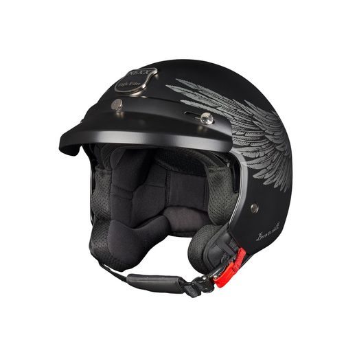 ĶIVERE NEXX HELMET Y.10 EAGLE RIDER (MELNS, PELĒKS, MATĒTS)